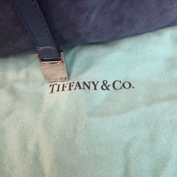 AUTHENTIC Tiffany & Co reversible purse with cosmetic pouch and shoulder strap - Picture 12 of 13